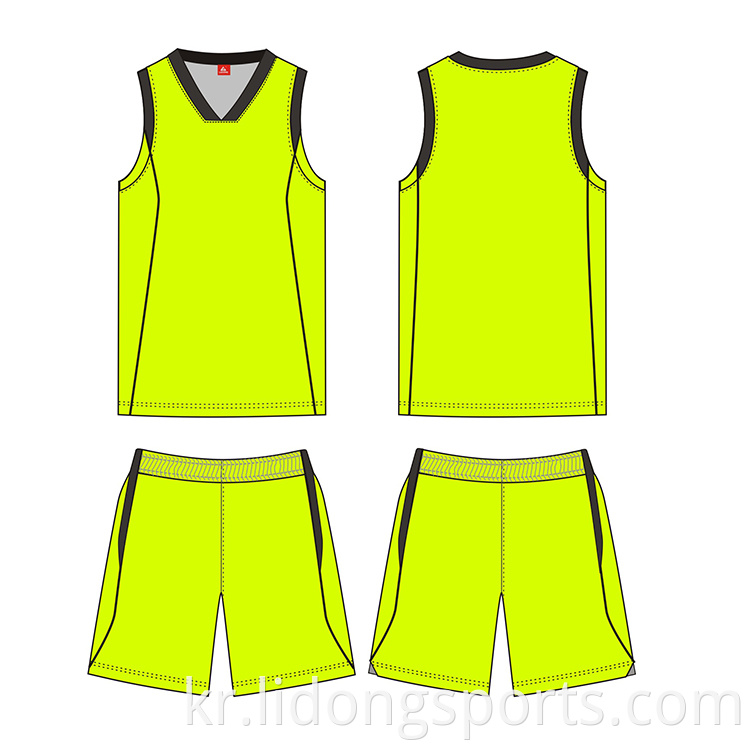 농구 저지 최신 농구 저지 디자인 2021 반대편 농구 유니폼